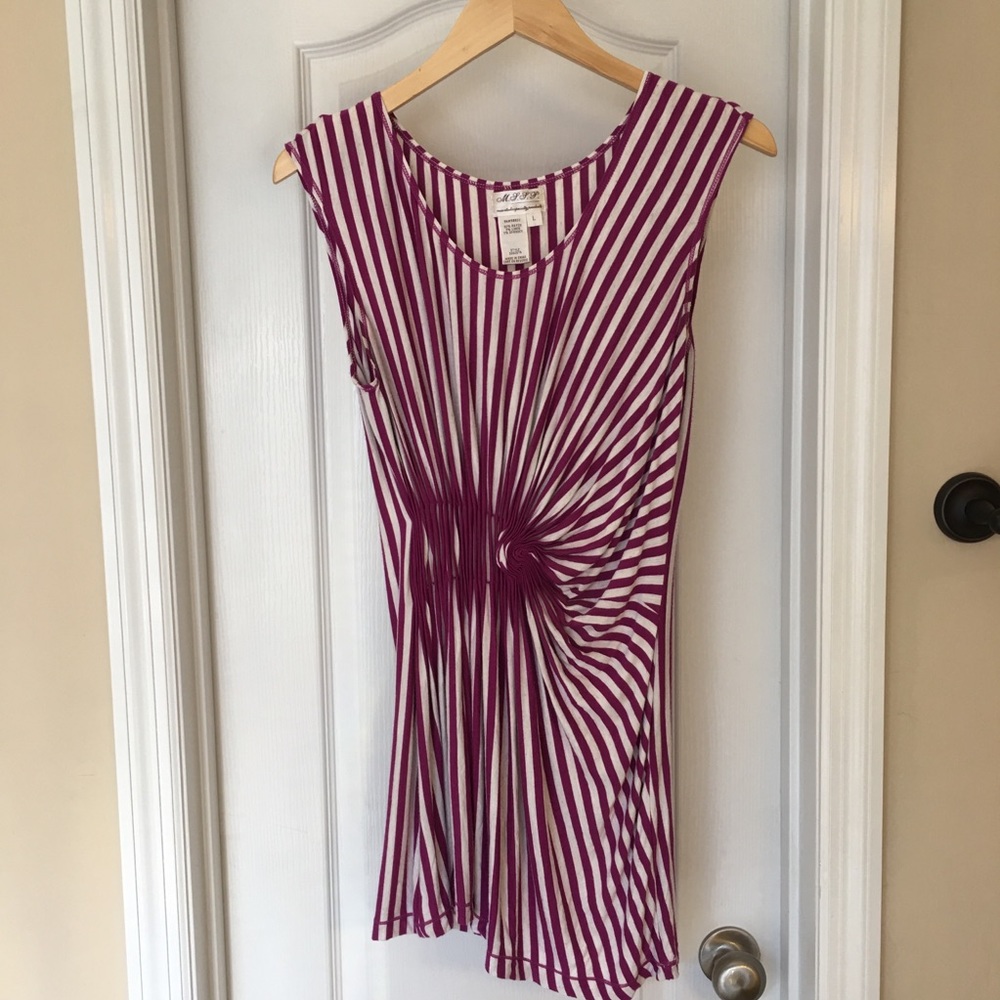 MSSP Max Studio Specialty Products Striped Shirt